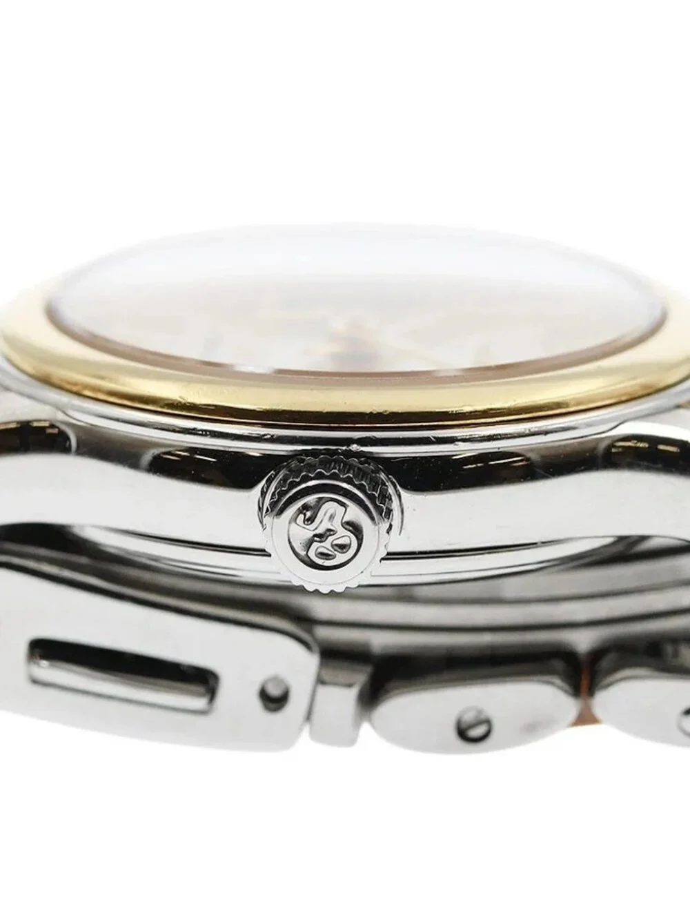 SEIKO Grand Seiko STGF014/4J52-0010 Date YG2 tone Quartz Ladies Watch_967508
